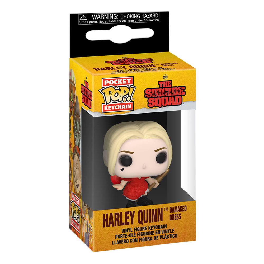 Harley Quinn (Damaged Dress) - Pop! key chains