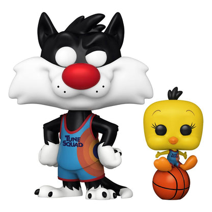 Titi et Grosminet Space Jam 2 POP! & Buddy N° 1087 Vinyl figurine Sylvester & Tweety 9 cm