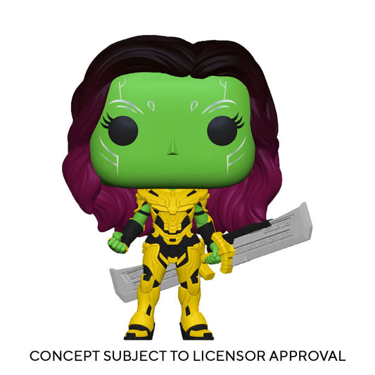 What If...? POP! Animation Vinyl figurine Gamora with Blade of Thanos | Marvel figurine POP! Gamora Funko