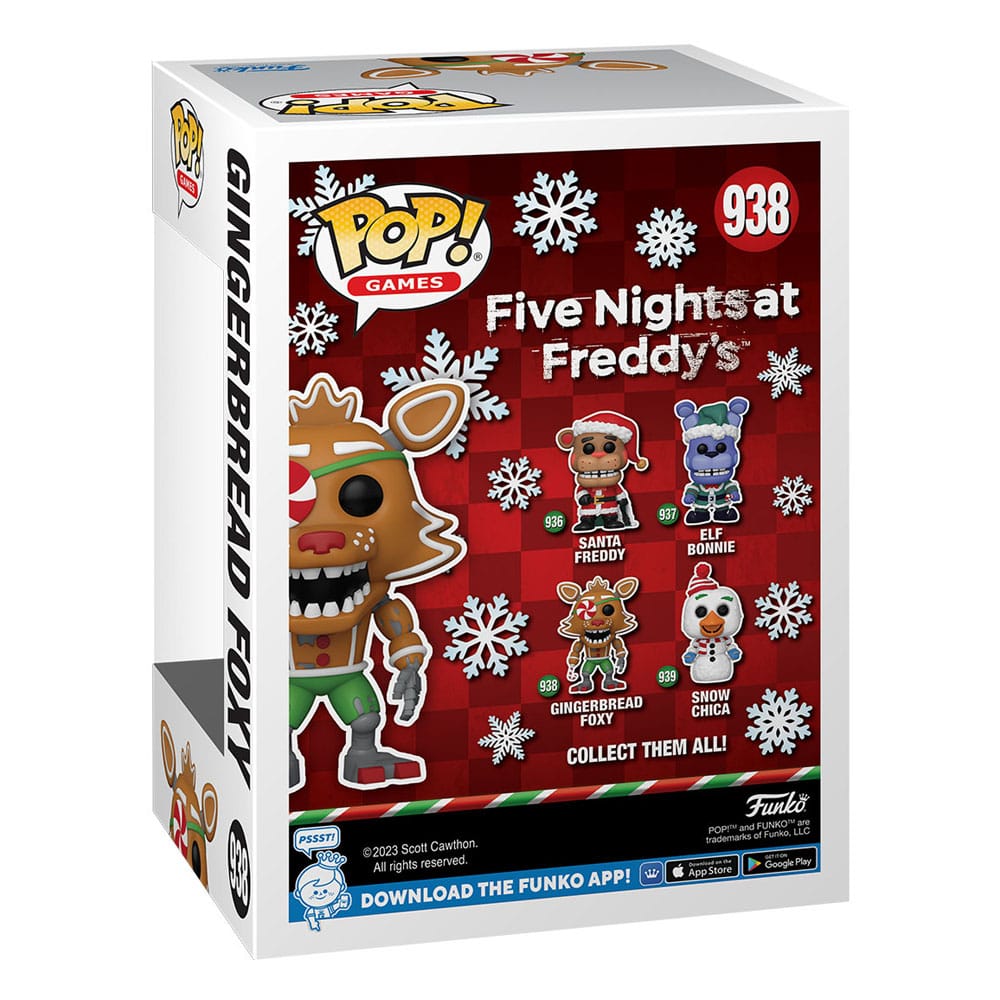FIVE NIGHTS AT FREDDY'S Funko Peluche 18cm Holiday Foxy Plushies! – le  Comptoir du Geek