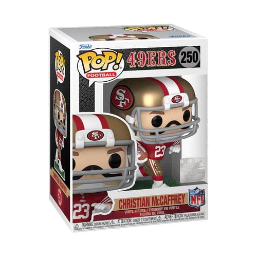 NFL: Legends POP! Sport-Vinylfigur 49ers – Christian McCaffrey 9 cm