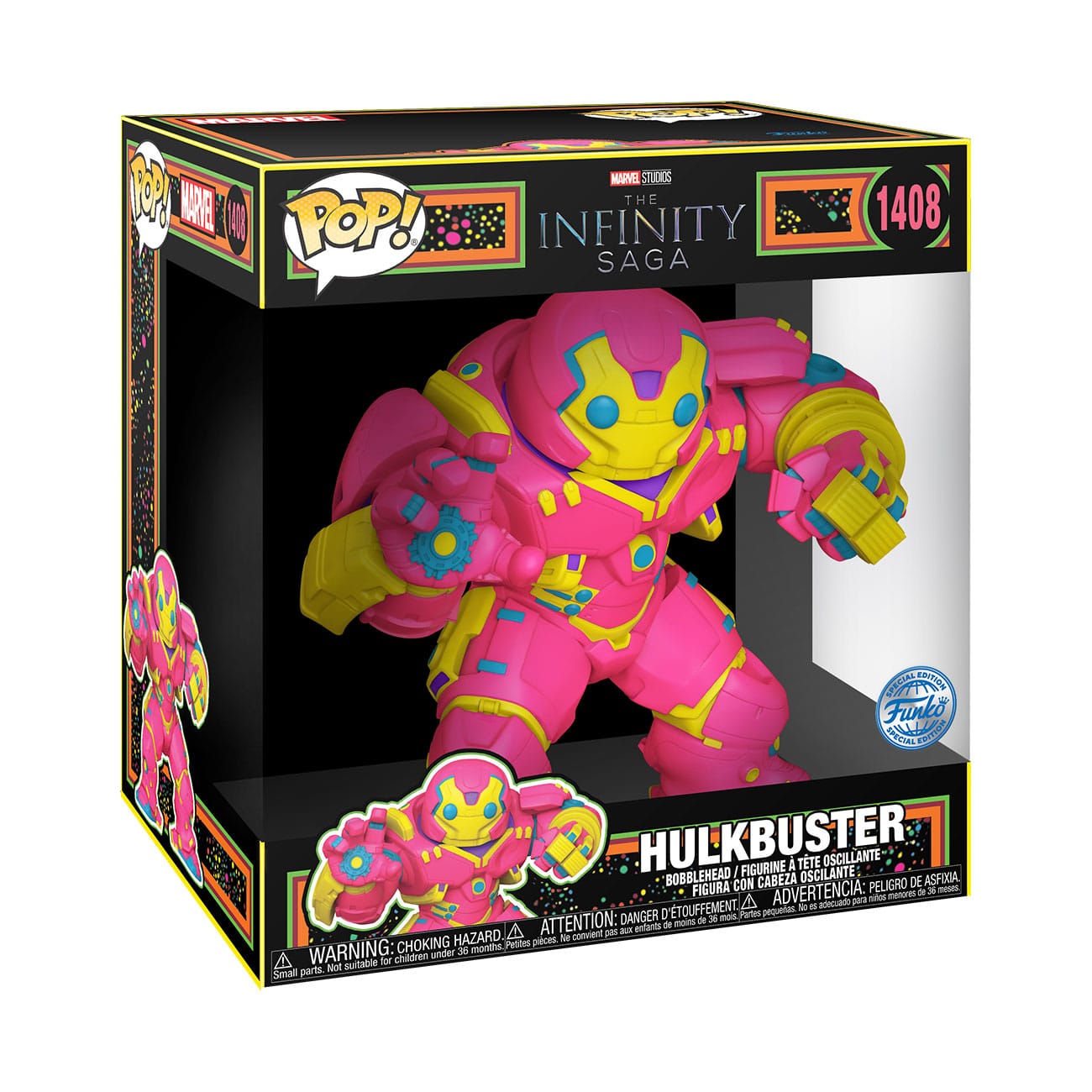 Pop! Jumbo HulkBuster (Black Light)