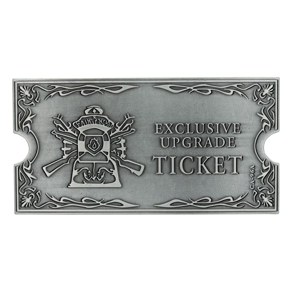 resident evil 4 metal exclusive upgrade ticket fanattik