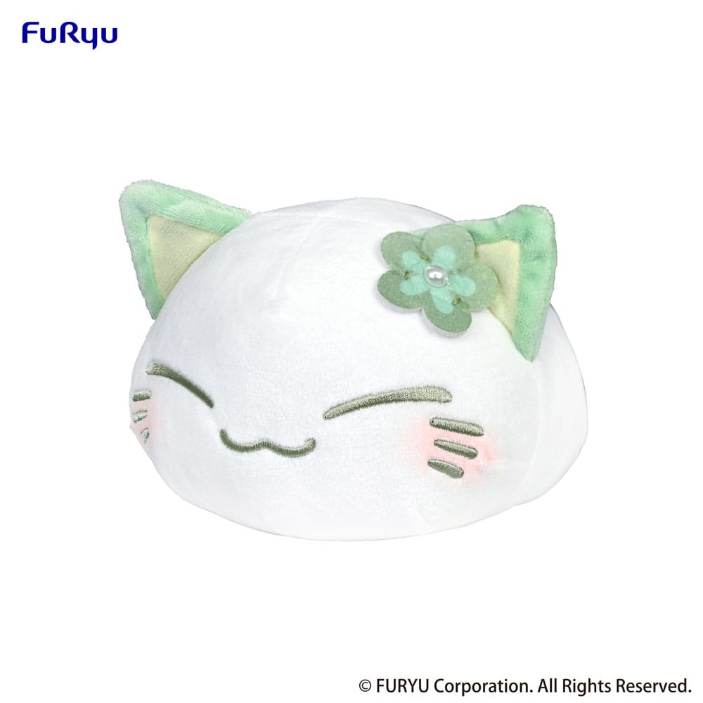 Nemuneko Cat Plush: Green