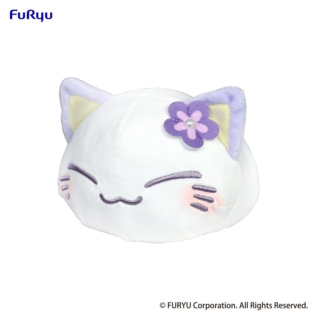 Nemuneko Cat Plush: Purple