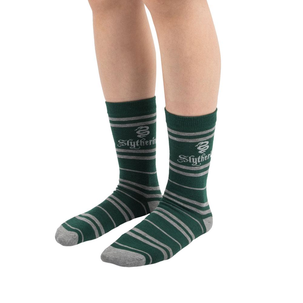 Harry Potter pack 3 paires de chaussettes - Serpentard