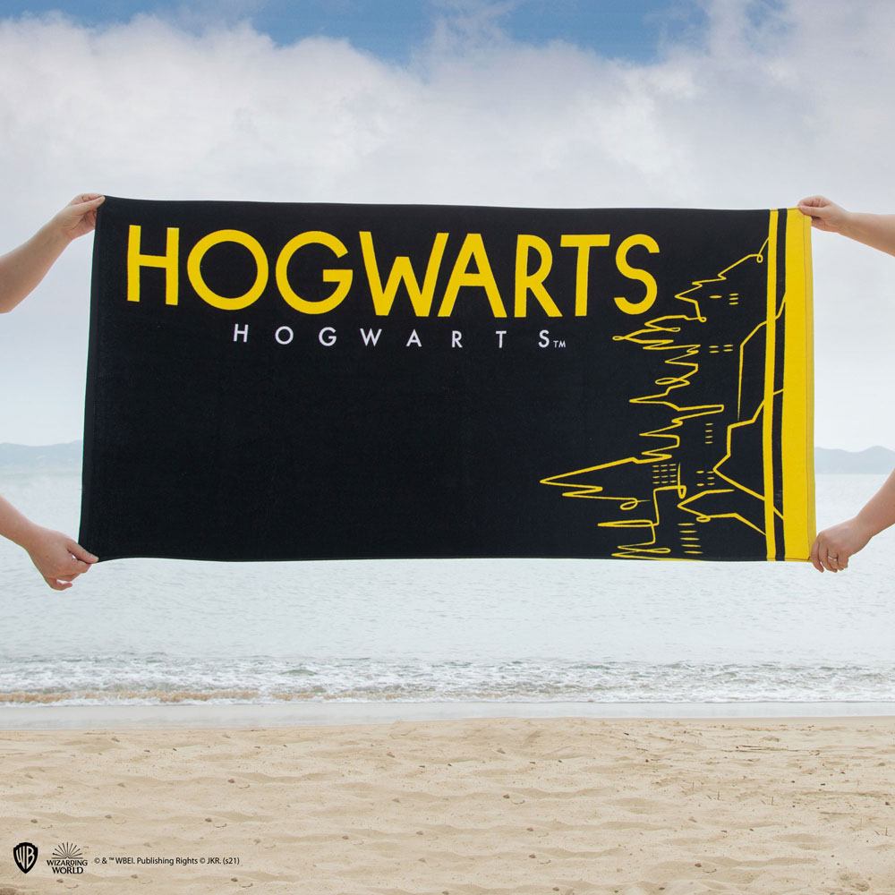 Serviette de plage Harry Potter - Poudlard