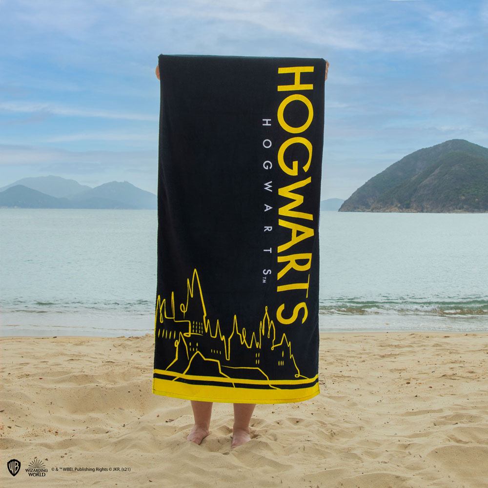 Serviette de plage Harry Potter - Poudlard