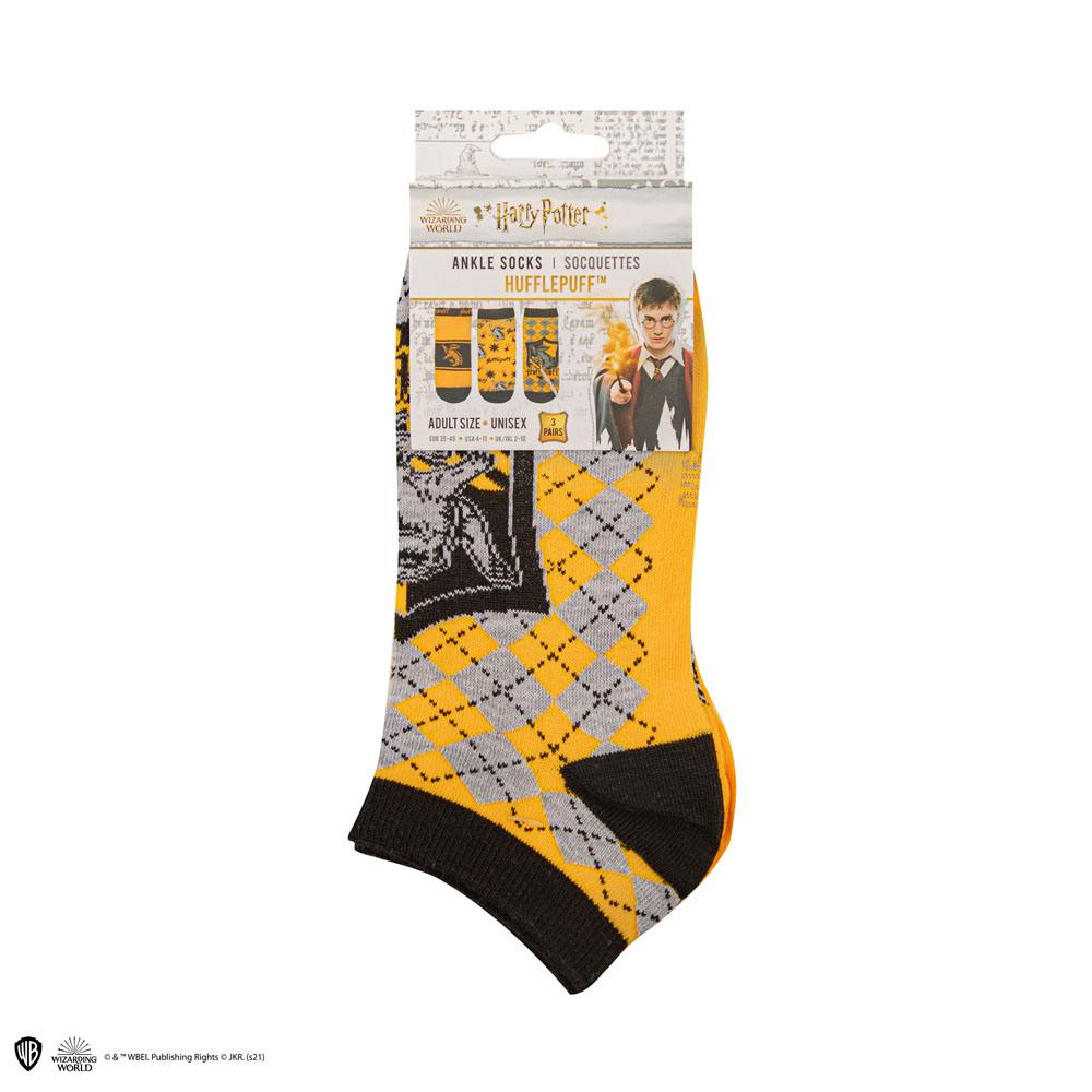 HARRY POTTER - Hufflepuff - Pack of 3 pairs of socks 