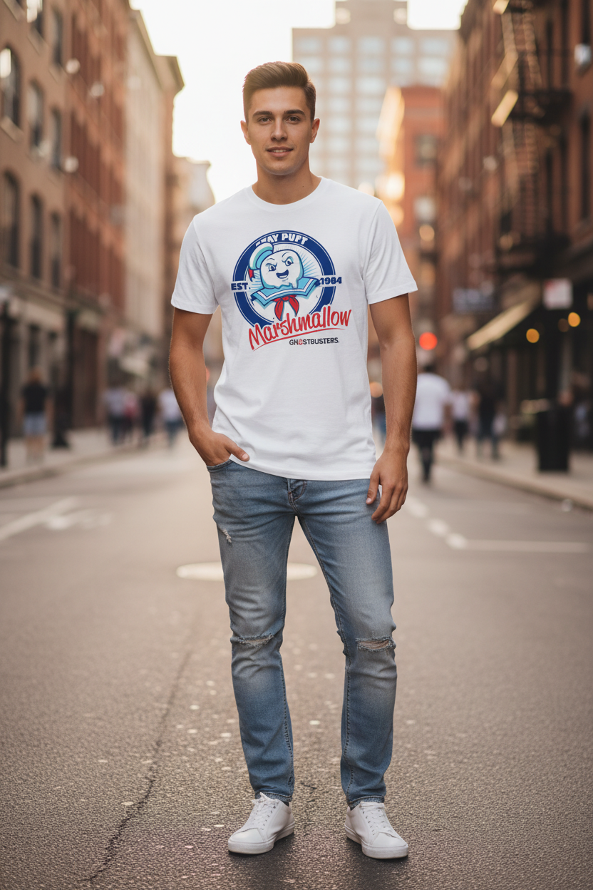 Ghostbusters t -shirt - blijf puft
