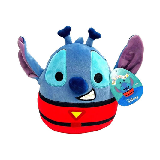 Peluche Squishmallows Stitch en combinaison