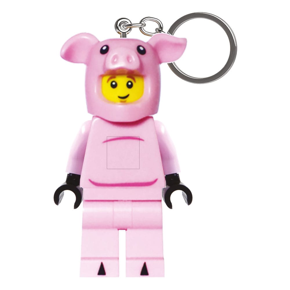 porte cles lumineux lego homme cochon joy toy