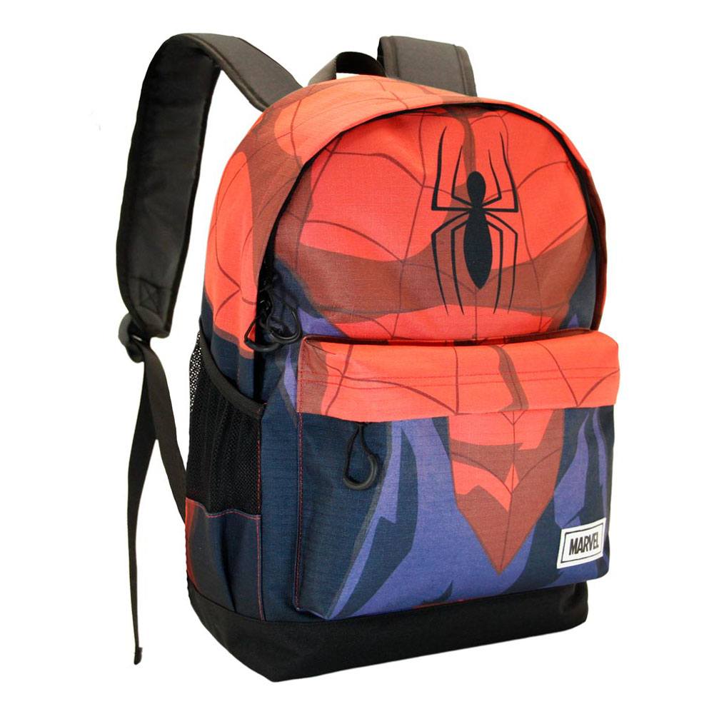 Spider-Man backpack follows