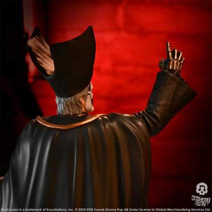 Statuette Papa Emeritus IV (Black Robes) - Rock Iconz