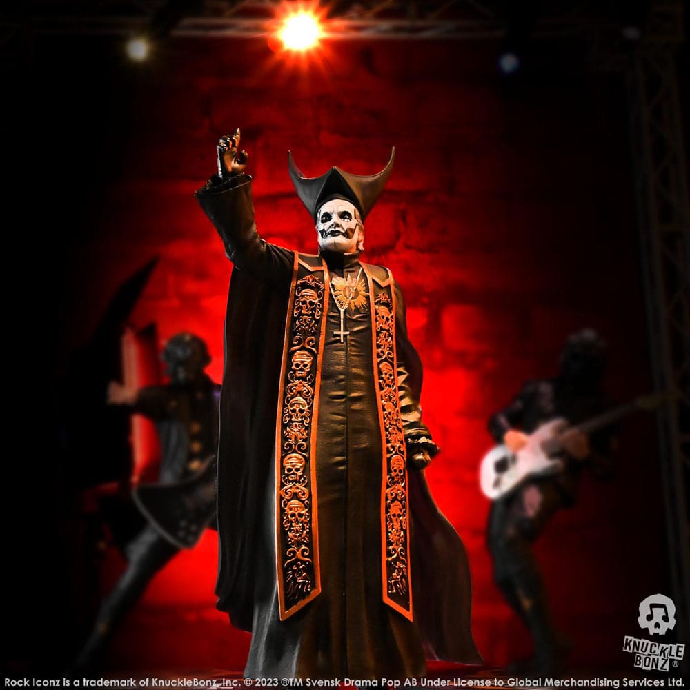 Statuette Papa Emeritus IV (Black Robes) - Rock Iconz