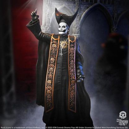 Statuette Papa Emeritus IV (Black Robes) - Rock Iconz