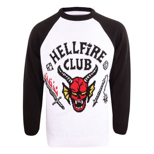 Коледен пуловер Непознати неща - Hellfire Club