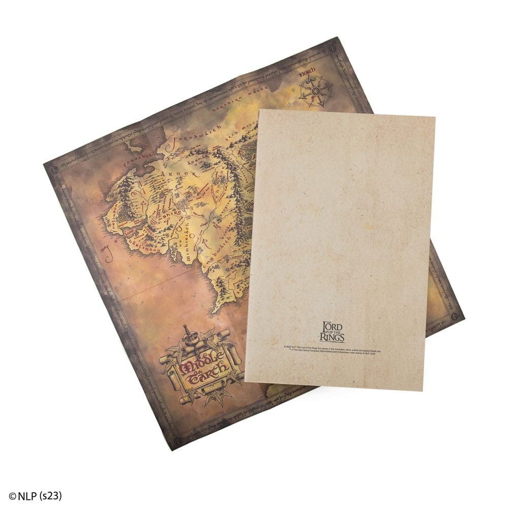 Lord of the Rings Notebook - Middle Earth Map