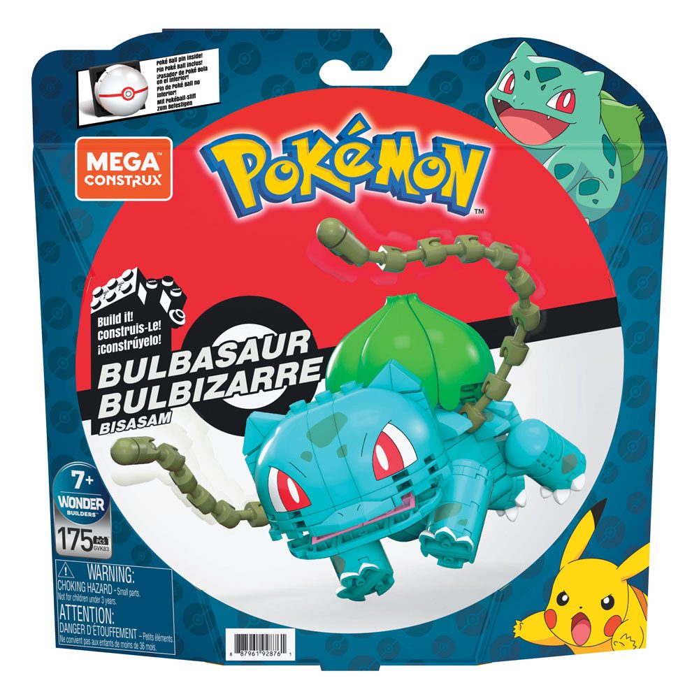 Jeu de construction Mega Construx Pokémon - Bulbizarre