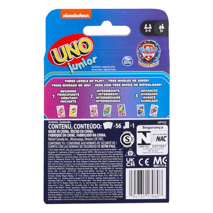 Mattel Games UNO Junior Card Game with 45 Cards, Gift for Kids 3 Years Old  & Up