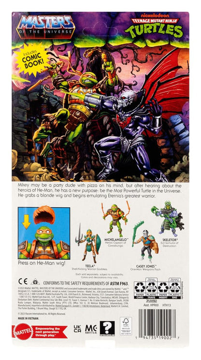 michelangelo turtles of grayskull