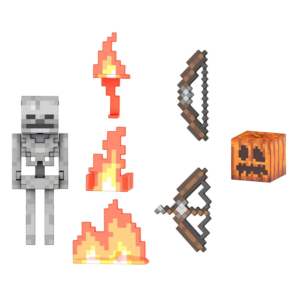 Minecraft-figuur - Diamanten skelet