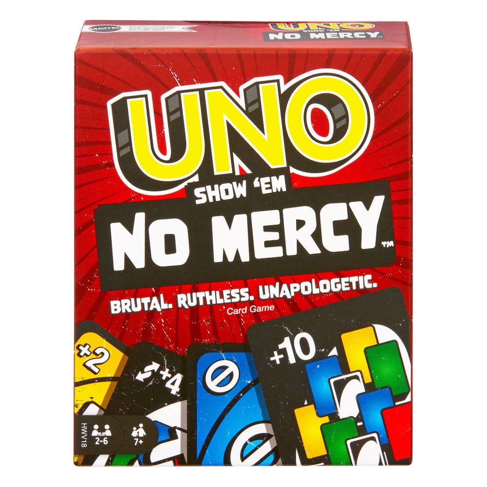 UNO-Kartenspiel – Keine Gnade 