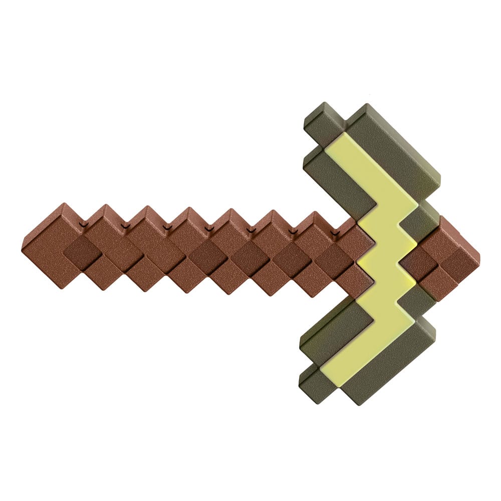 replique roleplay minecraft pioche en or mattel