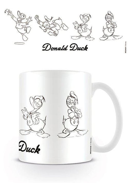 Mug Donald Duck Sketch
