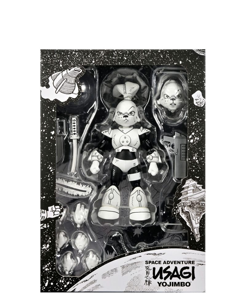 space usagi yojimbo black white neca