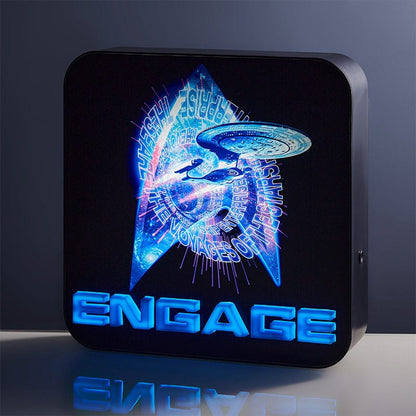 Star Trek 3D Lamp - Engage 