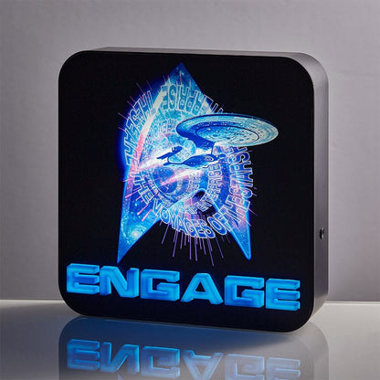 Star Trek 3D Lamp - Engage 