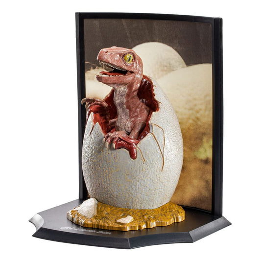 Jurassic Park Statuette Toyllectible Treasure Raptor Egg Life Finds A Way | Figurine Jurassic Park: Raptor Egg Diorama Funko