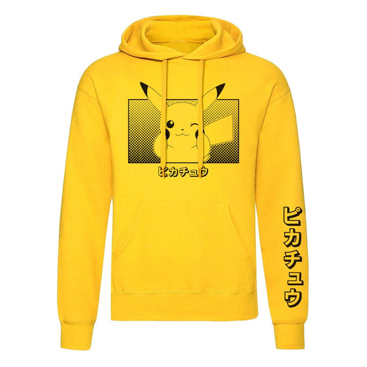 Sweater à capuche Pikachu Katakana