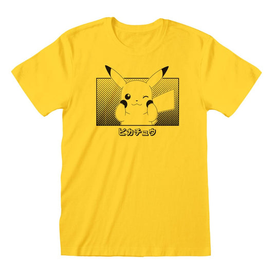 T-Shirt Pikachu Katakana