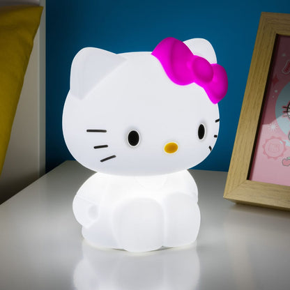 lampe en silicone rechargeable hello kitty paladone