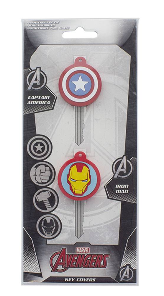 Kľúčový obal Iron Man a Captain America