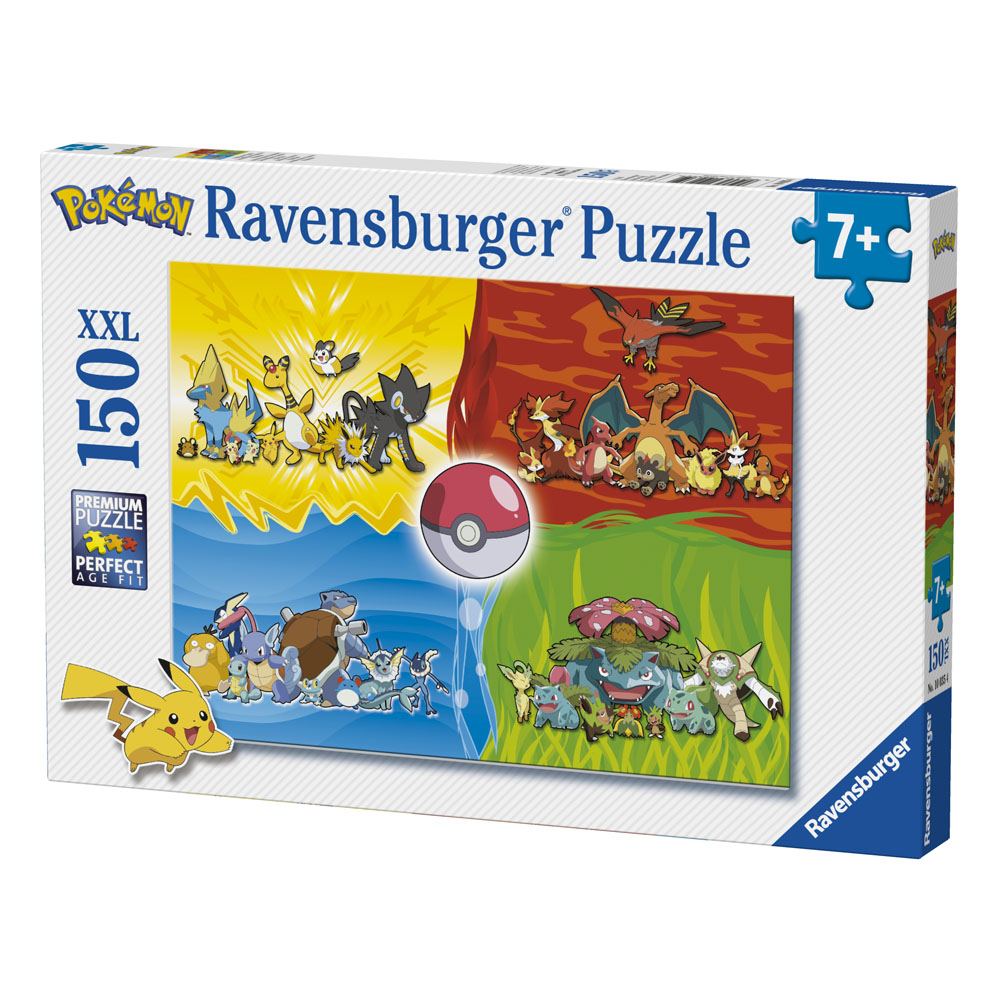 Puzzle Pokémon - Types - 150 Pces