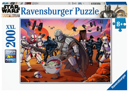 Puzzle Star Wars The Mandalorian Face-Off 200 pièces - Ravensburger