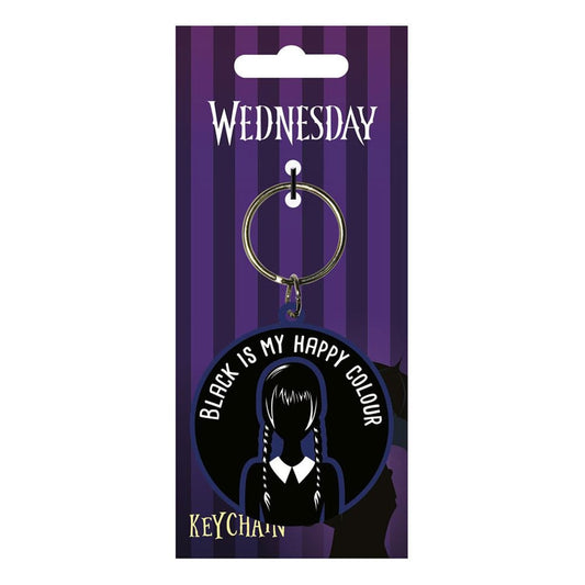 Wednesday Keychain - Happy Color 