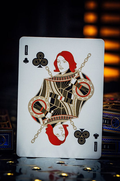 avengers blue edition playing cards theory11