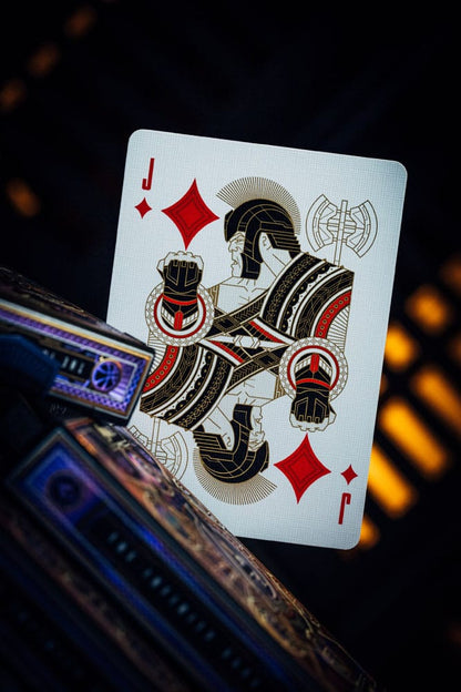 avengers blue edition playing cards theory11