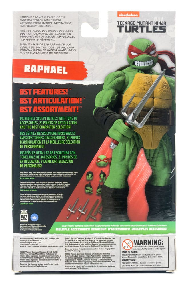 BST AXN Raphael (IDW Comics)