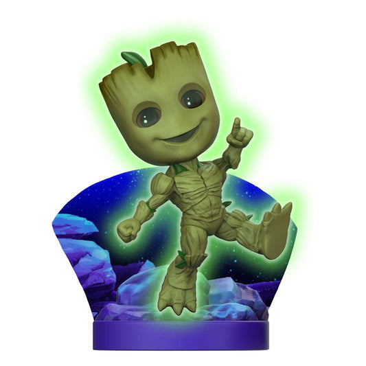 Superama Groot Glow-in-the-Dark SDCC Exklusives Mini-Diorama 