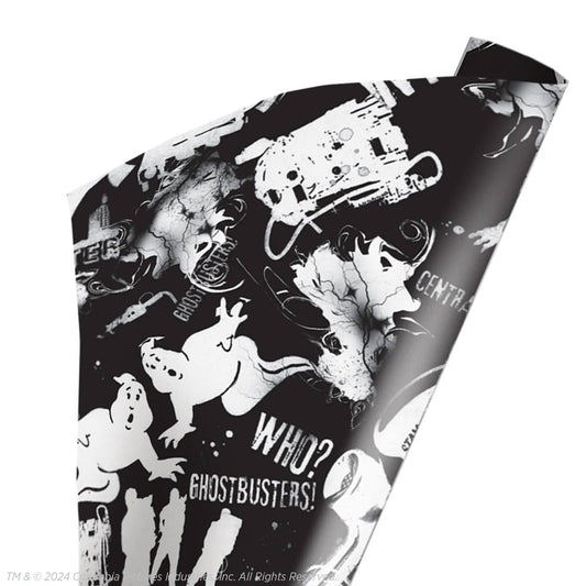 Papier cadeau Black & White - Ghostbusters - PRECOMMANDE*