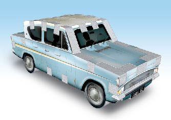Harry Potter 3D Puzzle - Ford Anglia 