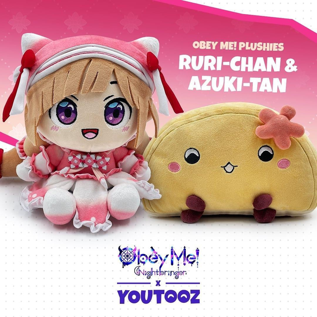 azuki tan plush youtooz