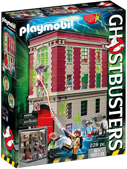 GHOSTBUSTERS Quartier Général Ghostbusters 'PLAYMOBIL' Version 9219