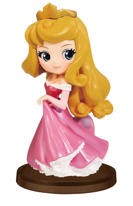 DISNEY Q Posket Mini Girls Festival Princess Aurora 7cm