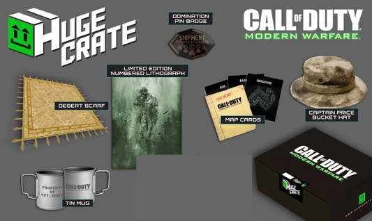 HUGE CRATE Box Call of Duty Modern Warfare Remastered